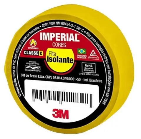 FITA ISOLANTE IMPERIAL COLORIDA 10m – 3M