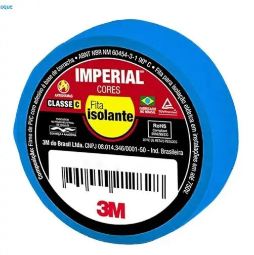 FITA ISOLANTE IMPERIAL COLORIDA 10m – 3M