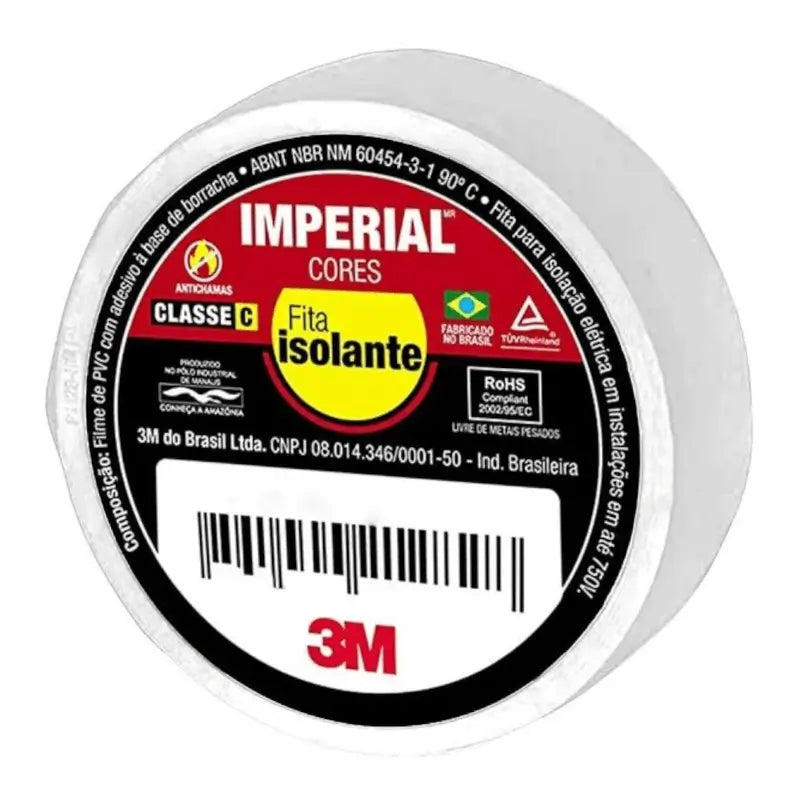 FITA ISOLANTE IMPERIAL COLORIDA 10m – 3M