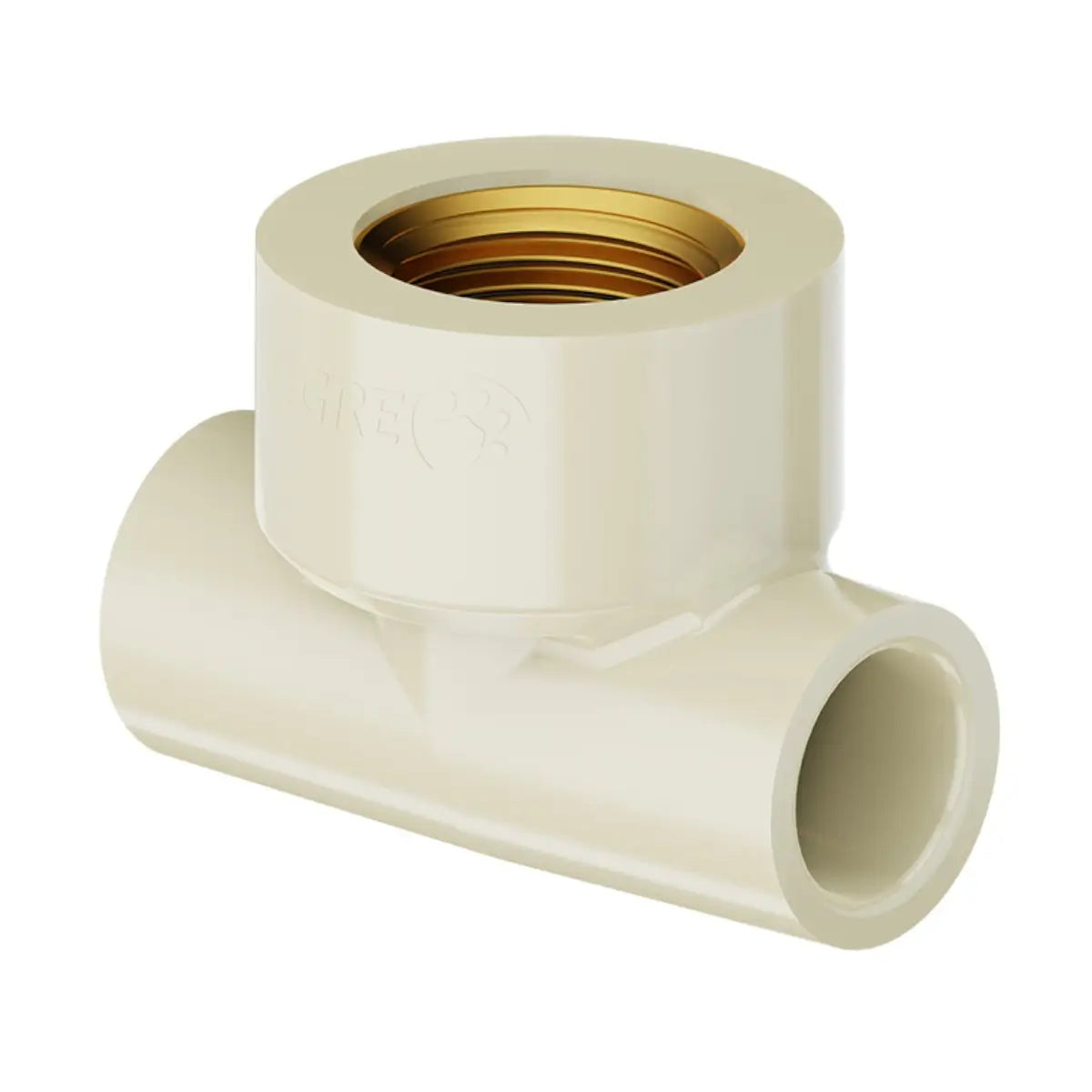 TÊ TRANSIÇÃO AQUATHERM ÁGUA QUENTE CPVC – TIGRE