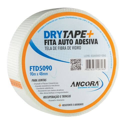FITA TELADA FIBRA DE VIDRO 48mm - ANCORA