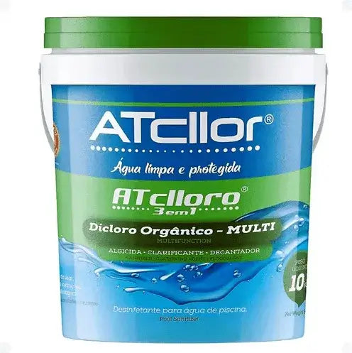 CLORO MULTIFUNÇÃO 3 EM 1 10KG – ATCLLOR