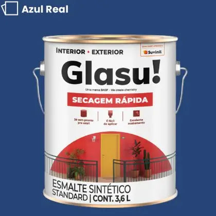 TINTA ESMALTE SINTÉTICO BRILHANTE 3,6L – GLASU