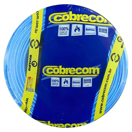 FIO CABO FLEXÍVEL 10mm ROLO 100m – COBRECOM