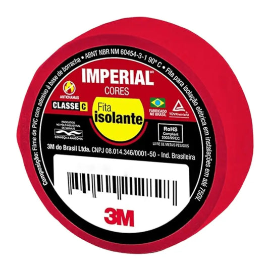 FITA ISOLANTE IMPERIAL COLORIDA 10m – 3M