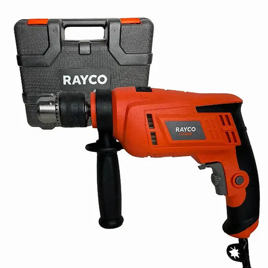 FURADEIRA DE IMPACTO REVERSÍVEL 1/2 850w + MALETA 67 PEÇAS – RAYCO