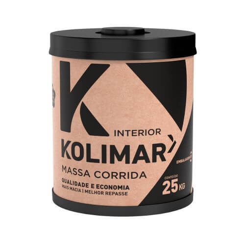 MASSA CORRIDA PVA BRANCA INTERIOR – KOLIMAR