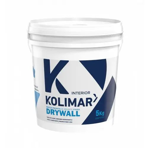 MASSA PARA DRYWALL BALDE BRANCA – KOLIMAR