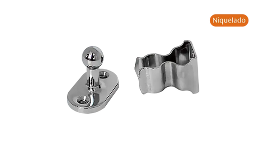 PRENDEDOR DE PORTA PISO UNIVERSAL METAL – SILVANA