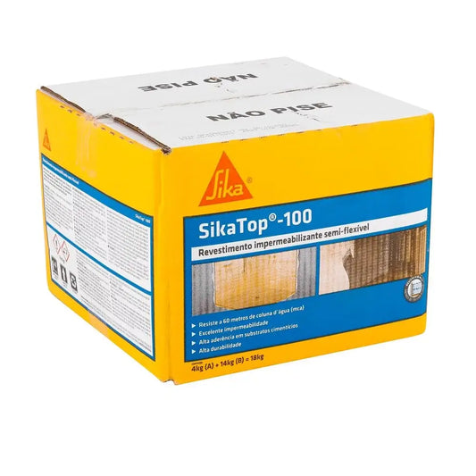 SIKA TOP 100 REVESTIMENTO IMPERMEABILIZANTE 18kg – SIKA