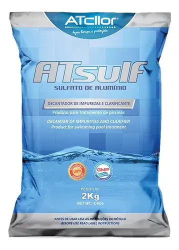 ATSULF SULFATO DE ALUMÍNIO DECANTADOR 2KG – ATCLLOR