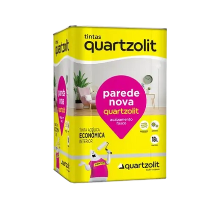 TINTA ACRÍLICA PAREDE NOVA FOSCA ANTIMOFO INTERIOR 18L – QUARTZOLIT
