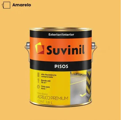 TINTA ACRÍLICA PISO PREMIUM 3,6L – SUVINIL