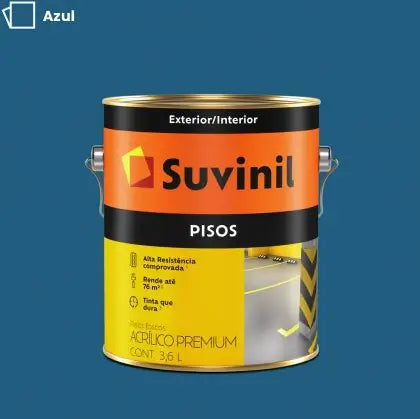 TINTA ACRÍLICA PISO PREMIUM 3,6L – SUVINIL