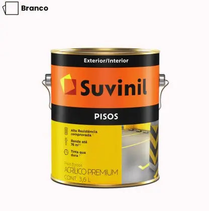 TINTA ACRÍLICA PISO PREMIUM 3,6L – SUVINIL