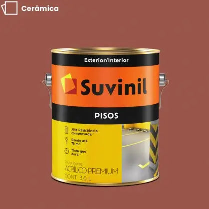 TINTA ACRÍLICA PISO PREMIUM 3,6L – SUVINIL