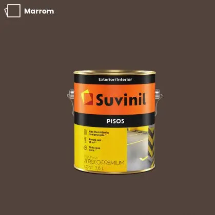 TINTA ACRÍLICA PISO PREMIUM 3,6L – SUVINIL