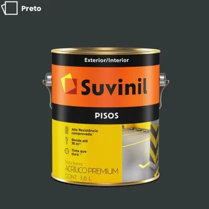 TINTA ACRÍLICA PISO PREMIUM 3,6L – SUVINIL