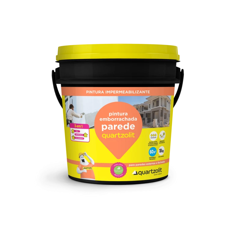 TINTA PAREDE EMBORRACHADA BRANCA 18KG – QUARTZOLIT