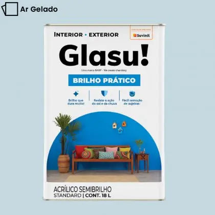 TINTA ACRÍLICA BRILHO PRÁTICO EXTERNA 18L – GLASU