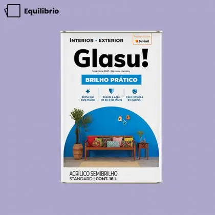 TINTA ACRÍLICA BRILHO PRÁTICO EXTERNA 18L – GLASU