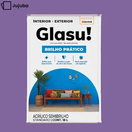 TINTA ACRÍLICA BRILHO PRÁTICO EXTERNA 18L – GLASU