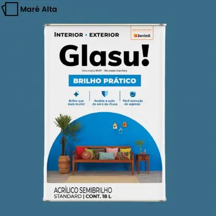 TINTA ACRÍLICA BRILHO PRÁTICO EXTERNA 18L – GLASU