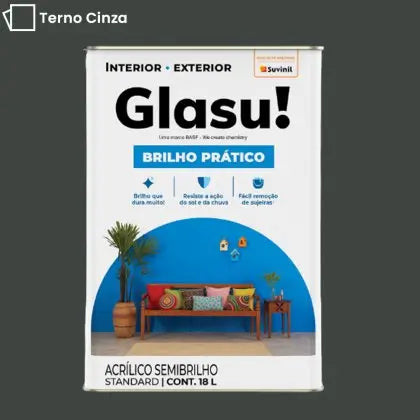 TINTA ACRÍLICA BRILHO PRÁTICO EXTERNA 18L – GLASU