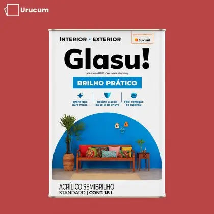 TINTA ACRÍLICA BRILHO PRÁTICO EXTERNA 18L – GLASU