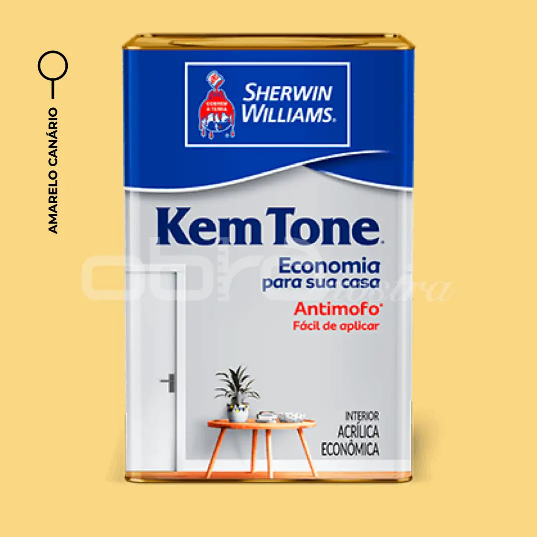TINTA ACRÍLICA KEMTONE 18L INTERNA – SHERWIN WILLIAMS