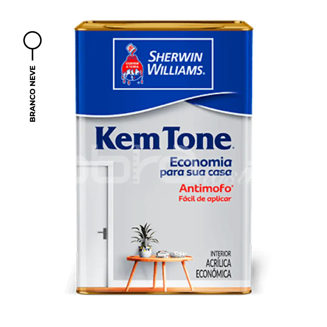 TINTA ACRÍLICA KEMTONE 18L INTERNA – SHERWIN WILLIAMS
