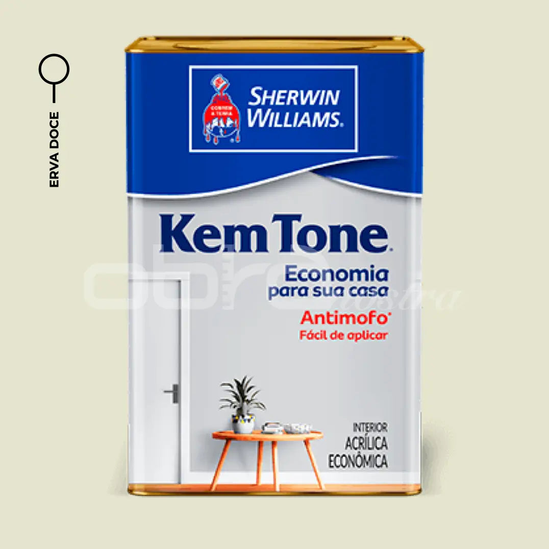 TINTA ACRÍLICA KEMTONE 18L INTERNA – SHERWIN WILLIAMS