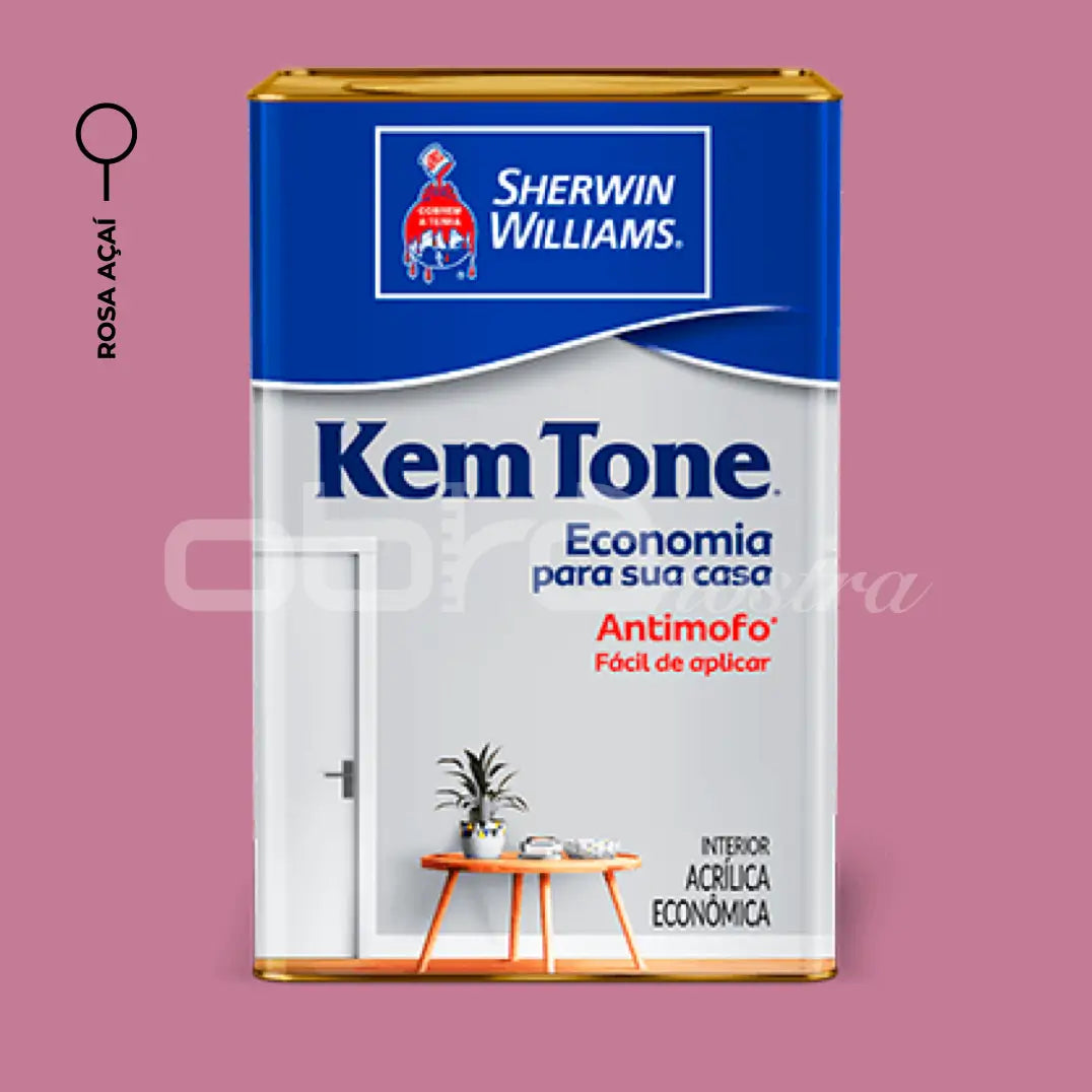 TINTA ACRÍLICA KEMTONE 18L INTERNA – SHERWIN WILLIAMS