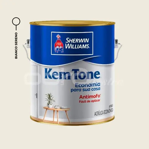 TINTA ACRÍLICA KEMTONE 3,6L INTERNA – SHERWIN WILLIAMS