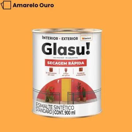 TINTA ESMALTE SINTÉTICO BRILHANTE 900ml – GLASU