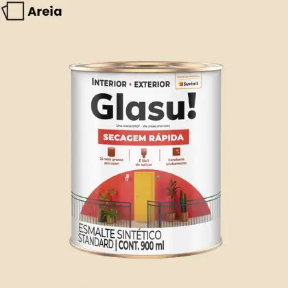 TINTA ESMALTE SINTÉTICO BRILHANTE 900ml – GLASU