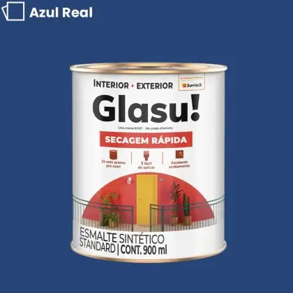 TINTA ESMALTE SINTÉTICO BRILHANTE 900ml – GLASU