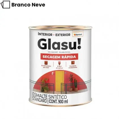 TINTA ESMALTE SINTÉTICO BRILHANTE 900ml – GLASU