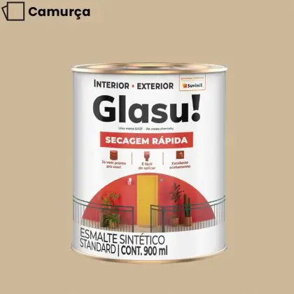 TINTA ESMALTE SINTÉTICO BRILHANTE 900ml – GLASU