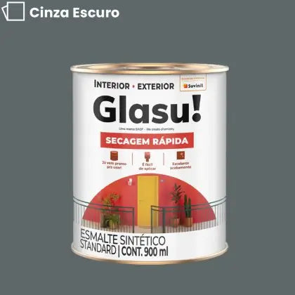 TINTA ESMALTE SINTÉTICO BRILHANTE 900ml – GLASU