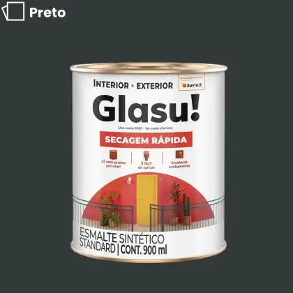 TINTA ESMALTE SINTÉTICO BRILHANTE 900ml – GLASU