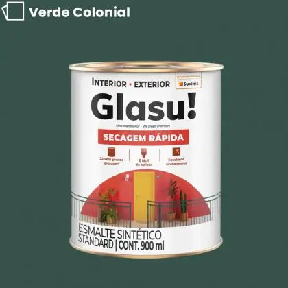 TINTA ESMALTE SINTÉTICO BRILHANTE 900ml – GLASU