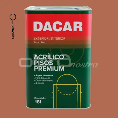 TINTA PISO ACRÍLICO FOSCO PREMIUM 18L – DACAR