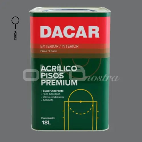 TINTA PISO ACRÍLICO FOSCO PREMIUM 18L – DACAR