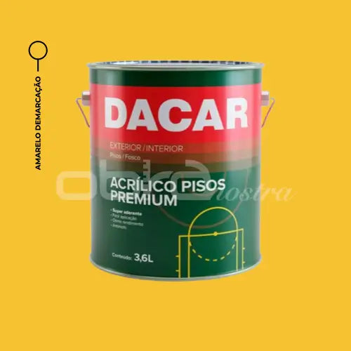 TINTA PISO ACRÍLICO FOSCO PREMIUM 3,6L – DACAR