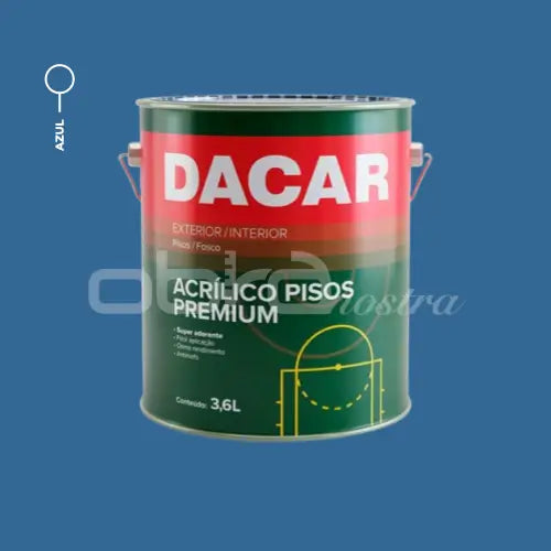 TINTA PISO ACRÍLICO FOSCO PREMIUM 3,6L – DACAR