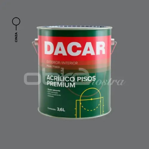 TINTA PISO ACRÍLICO FOSCO PREMIUM 3,6L – DACAR