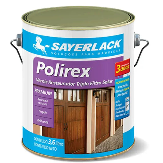 VERNIZ BRILHANTE POLIREX RESTAURADOR 3,6L – SAYERLACK