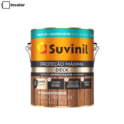 VERNIZ PROTEÇÃO MÁXIMA DECK 3,6L – SUVINIL