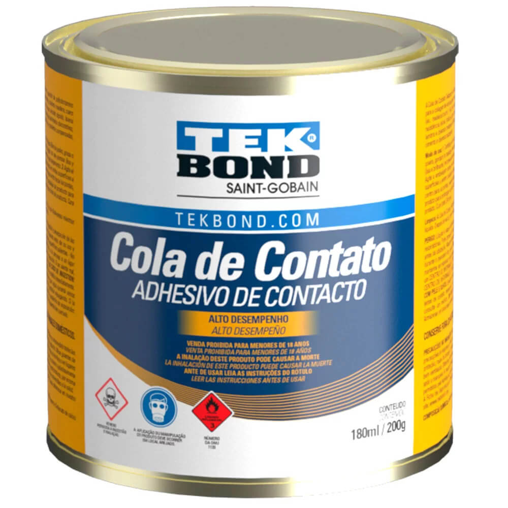 ADESIVO DE CONTATO COM TOLUOL – TEKBOND